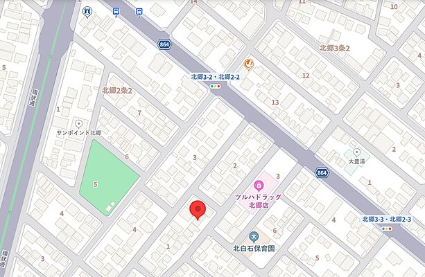 株式会社シンプル不動産の周辺地図
