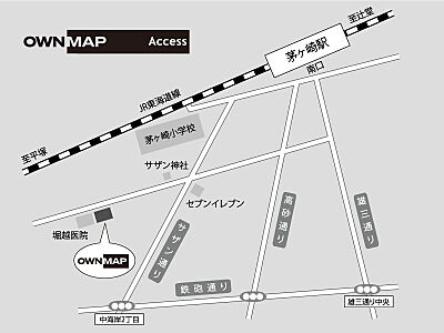 株式会社OWNMAPの周辺地図