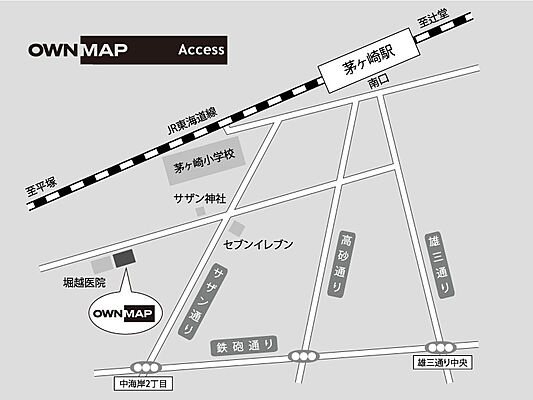 株式会社OWNMAPの周辺地図