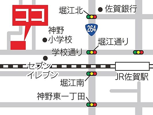 株式会社駅前不動産 佐賀北店の周辺地図