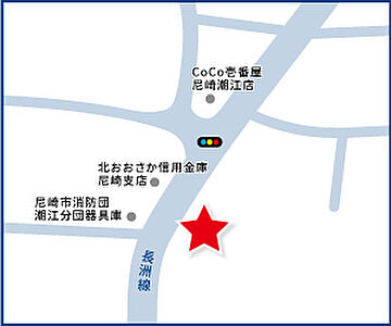 ハウスドゥ 尼崎浜 株式会社悠真組の周辺地図