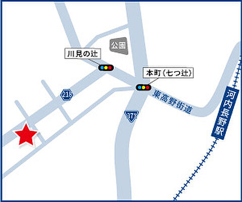 ハウスドゥ 河内長野栄 株式会社功興業の周辺地図