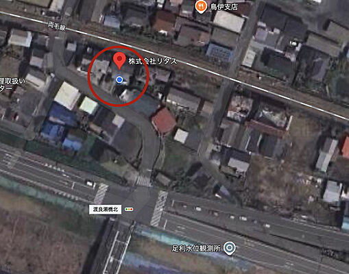 株式会社リタスの周辺地図