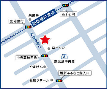 ハウスドゥ　加治屋町　株式会社ハッピー不動産の周辺地図