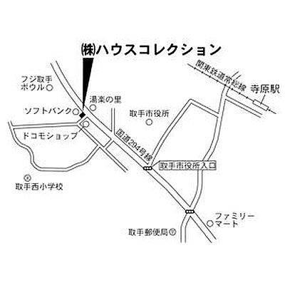 株式会社ハウスコレクションの周辺地図