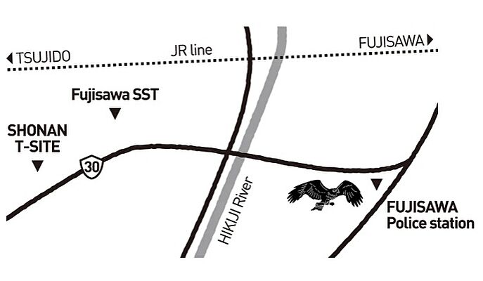 SHONAN　Sky株式会社の周辺地図