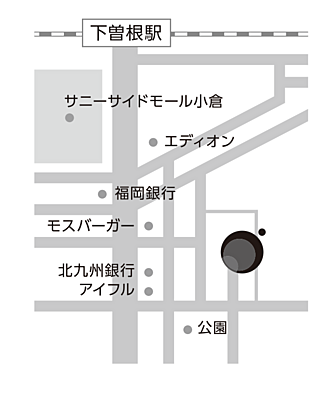 陽なた不動産株式会社の周辺地図