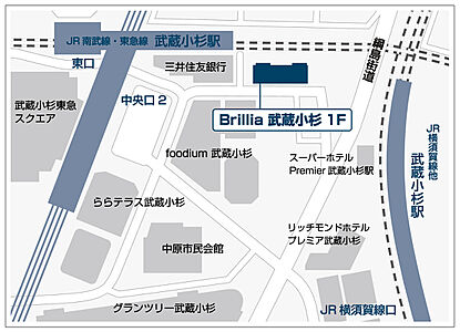 東京建物不動産販売株式会社 武蔵小杉支店の周辺地図