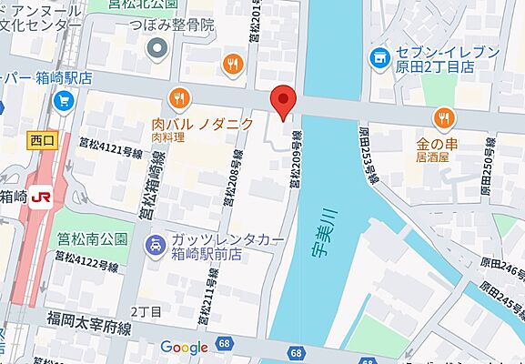 住まいる不動産販売 おちいし不動産株式会社の周辺地図