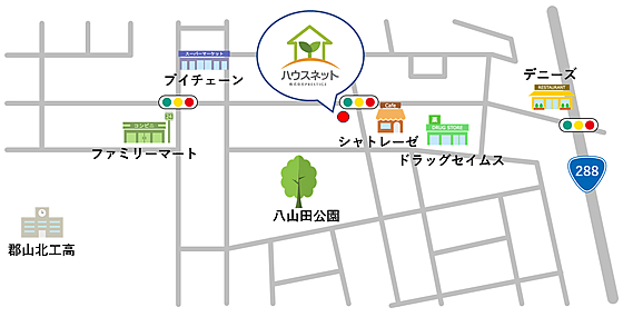 株式会社プレステージの周辺地図