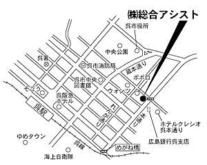 株式会社総合アシストの周辺地図