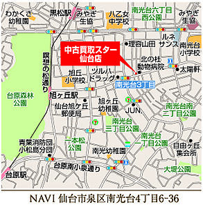 ケイアイエポックメイキング株式会社　仙台店の周辺地図