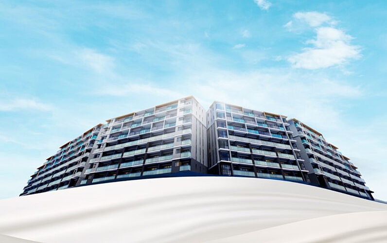 デュオヒルズ蘇我ザ・スカイ 外観完成予想CG