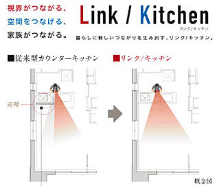 デュオヒルズ一宮ザ・レジデンス リンクキッチン
