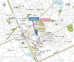 デュオヒルズ水賀池公園ヴェリテ 現地案内図