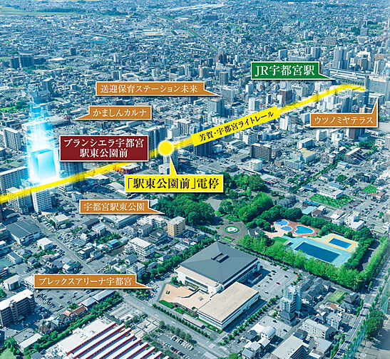 ブランシエラ宇都宮 駅東公園前 その他