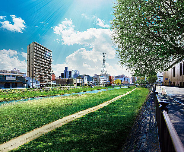 レーベン盛岡紺屋町 共用部