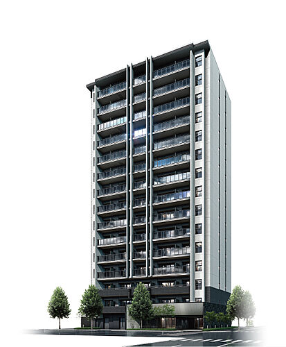 ネベル札幌 legend core 外観完成予想CG