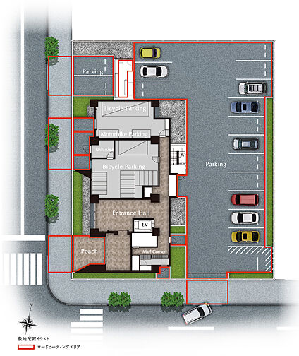 ネベル札幌 legend core 共用部