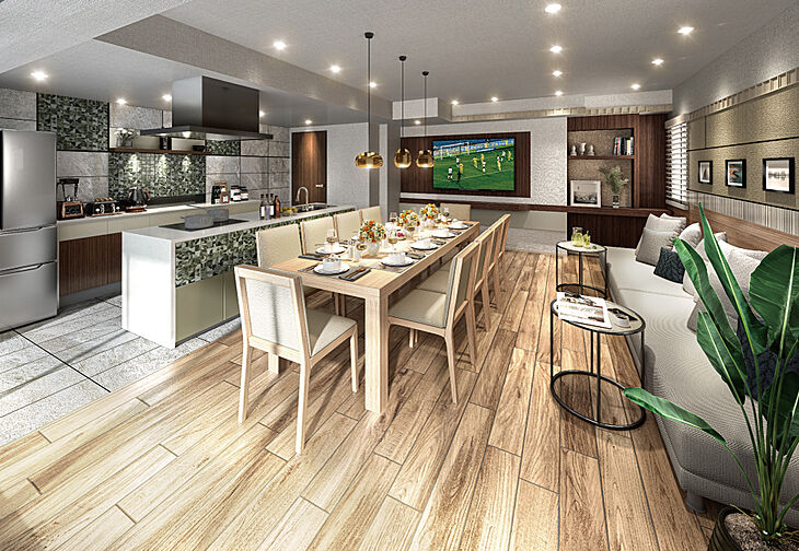 レーベン・グランデ美田園ONE FLAG 共用部