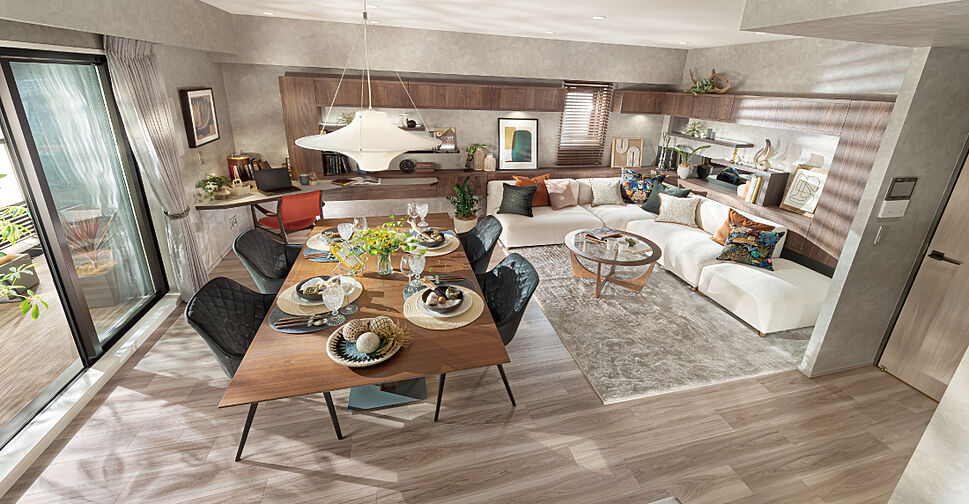 レーベン・グランデ美田園ONE FLAG 専有部