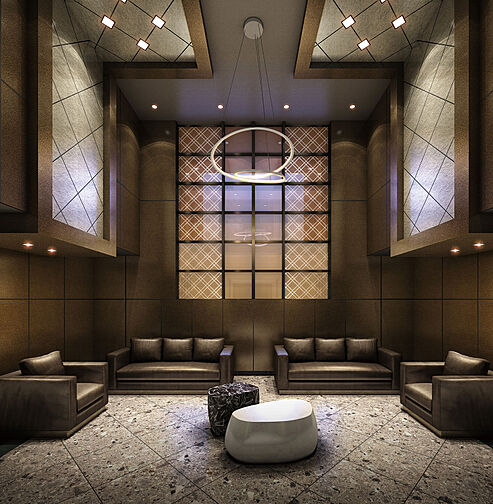 レーベン御宝町アルビオ・タワー 共用部