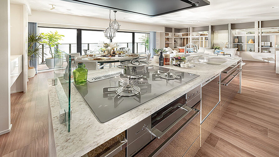 レーベン御宝町アルビオ・タワー リビング・ダイニング・キッチン