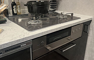 レーベン京都河原町 ガラストップガスコンロ