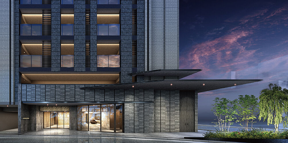 レーベン京都河原町 外観完成予想CG