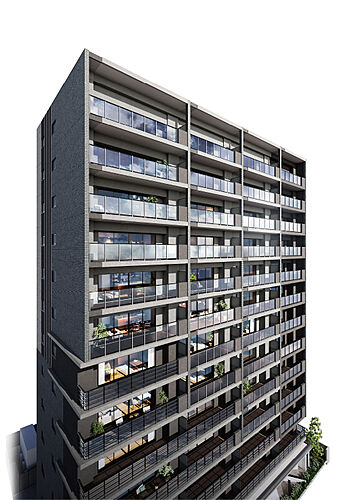 レーベン別府 THE PHILOSOPHIA 外観完成予想CG