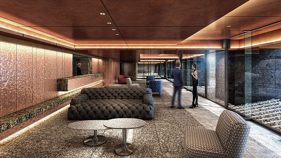 レーベン京都河原町五条 ONE SUITE 共用部