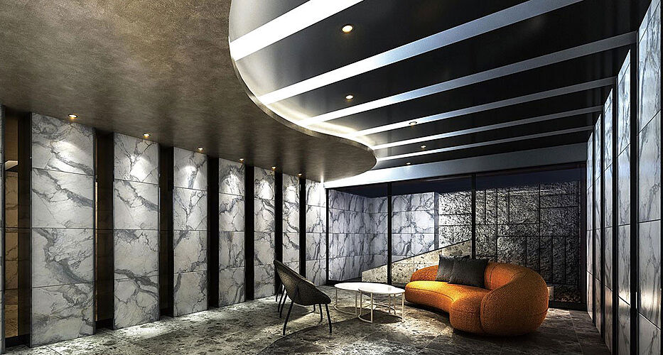 レーベン浄心 ラウンジ完成予想CG