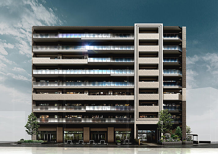 レーベン鶴瀬駅前 SOLEIZ 共用部