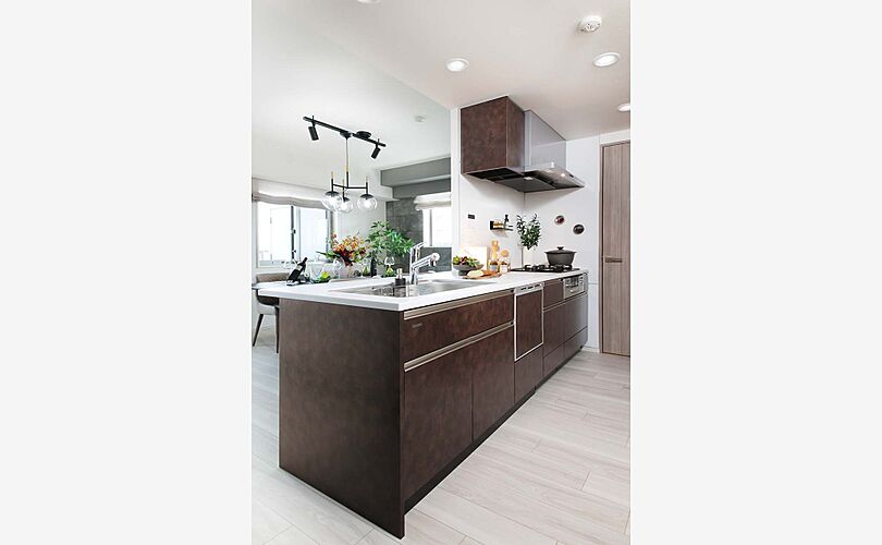 クレアホームズ富山白銀町グランビュー キッチン（Aタイプ）