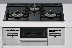 レーベン八乙女中央project ガラストップガスコンロ