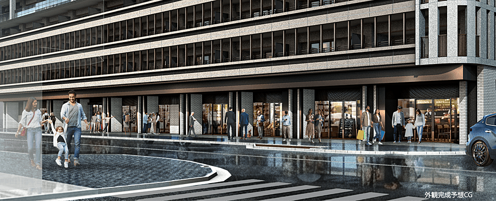 レーベン沼津町方町 MAISON 外観完成予想CG