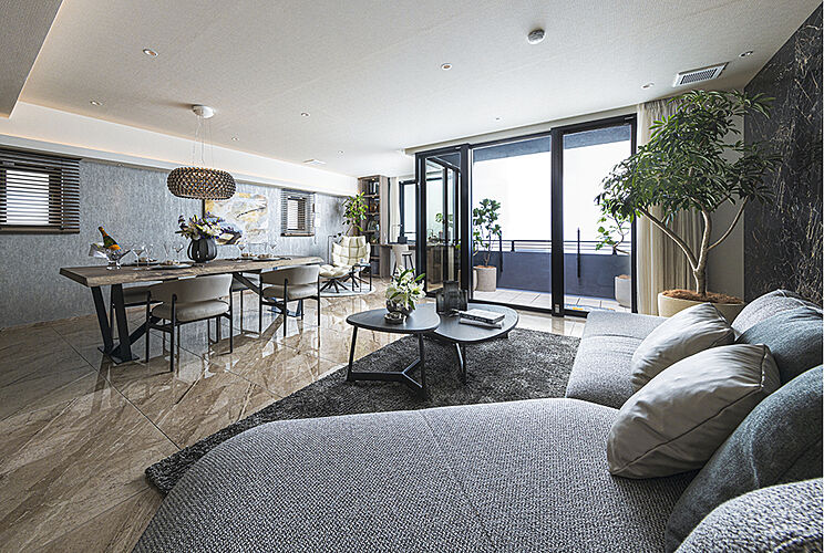 クリオ代官町ザ・クラシック リビングダイニング