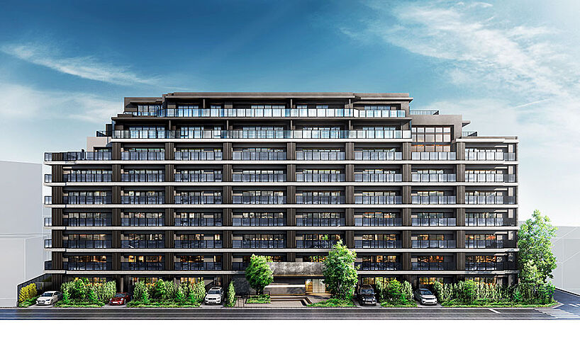 クリオ レジダンス川越 外観完成予想CG