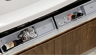 クリオ川口幸町ブライトマークス 洗面ボウル手前のフロントポケット