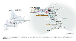 クリオ札幌苗穂ステーションフロント アクセス図