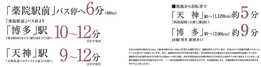 クリオ ラベルヴィ薬院白金：交通図