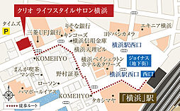 クリオ川崎南幸町グレイスコート モデルルーム案内図