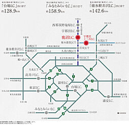 サーパス元今泉スクエアガーデン アクセス図