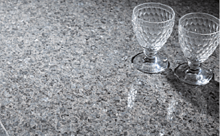 ヴェレーナグラン府中美好 天然御影石幅広キッチンカウンター