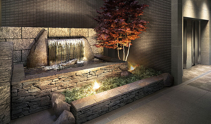 ヴェレーナグラン府中美好 アクアウォール完成予想概念CG