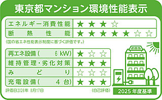 ブリシア浅草VIIマスターコート 東京都マンション環境性能表示