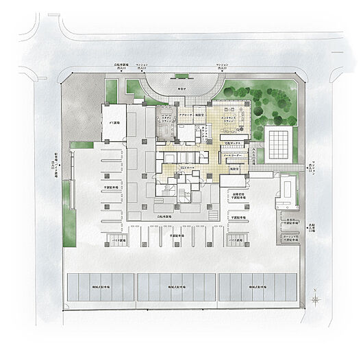 リビオタワー大分 共用部