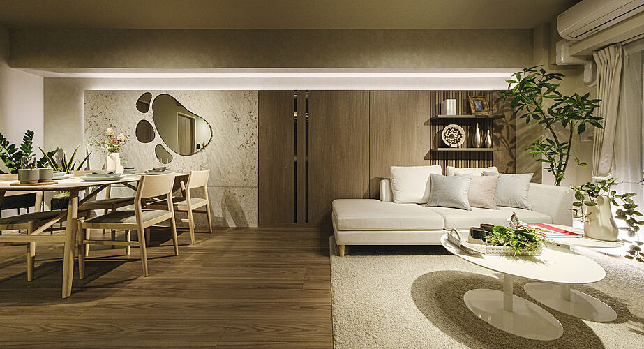 リビオタワー大分 ダイニング・キッチン（Dタイプ）