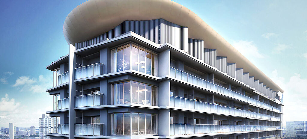 リビオタワー品川 外観完成予想CG