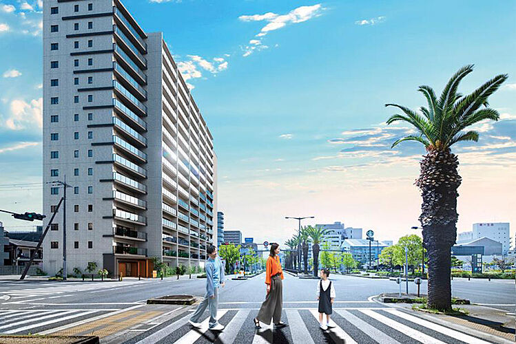 リビオ堺グリーンアベニュー 外観完成予想CG